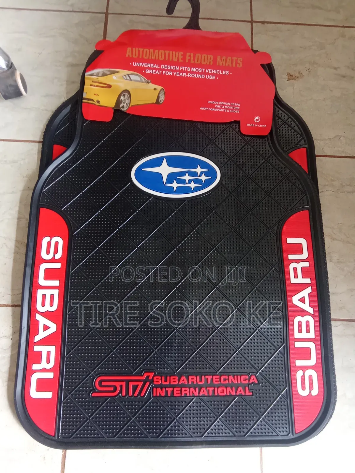 Subaru 5pcs Heavy Duty Branded Universal Car Floor Mat