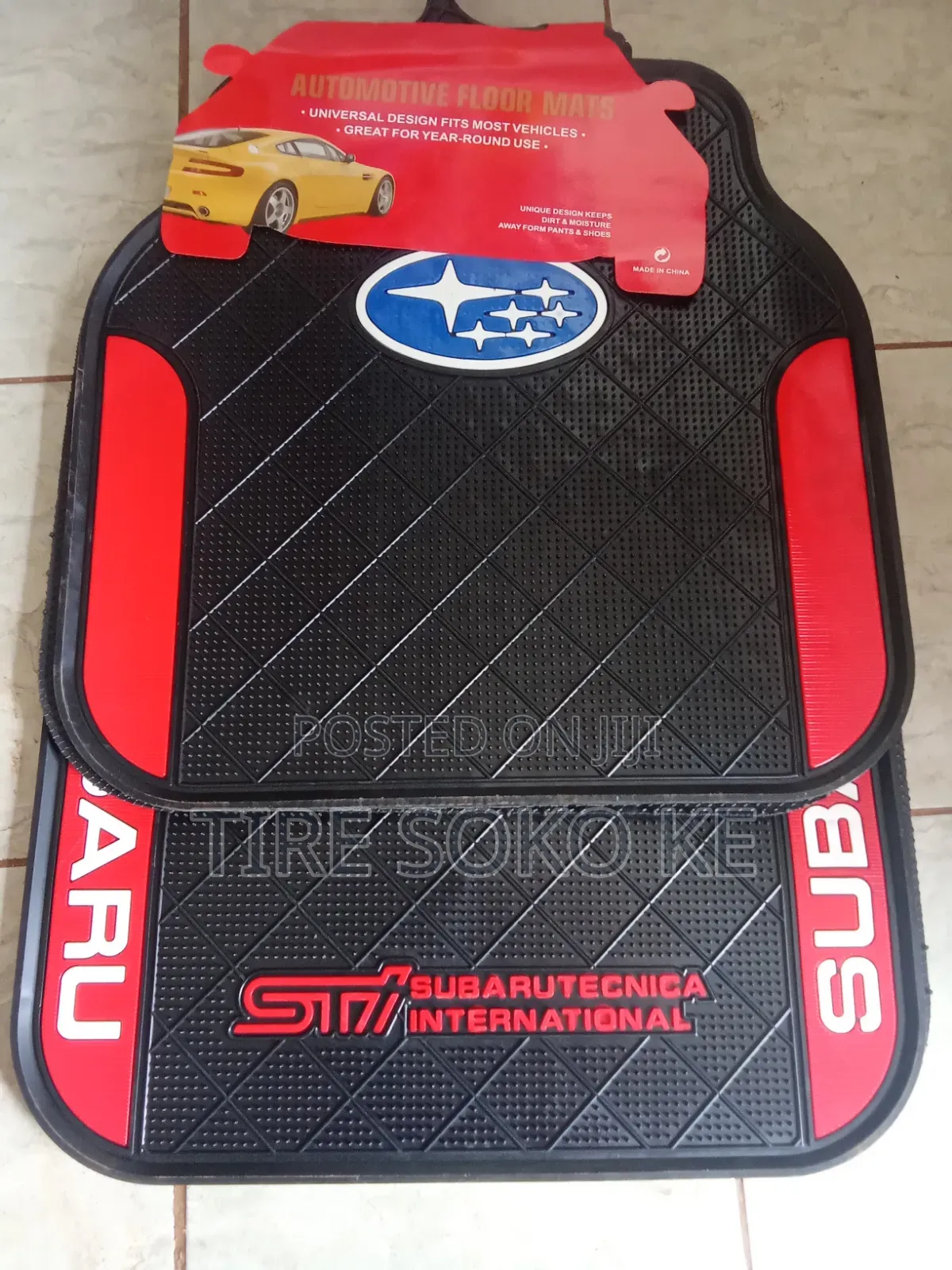 Subaru 5pcs Heavy Duty Branded Universal Car Floor Mat