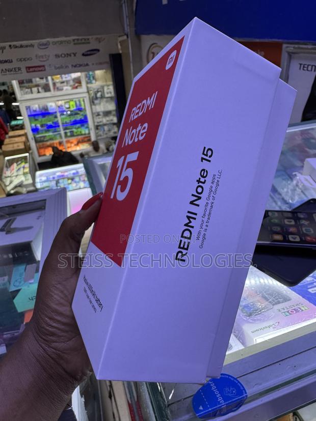 New Xiaomi Redmi Note 15 256 GB Black - thumbnail 3