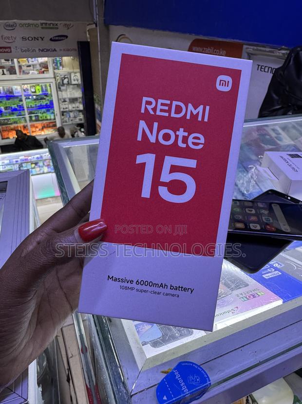 New Xiaomi Redmi Note 15 256 GB Black - thumbnail 2