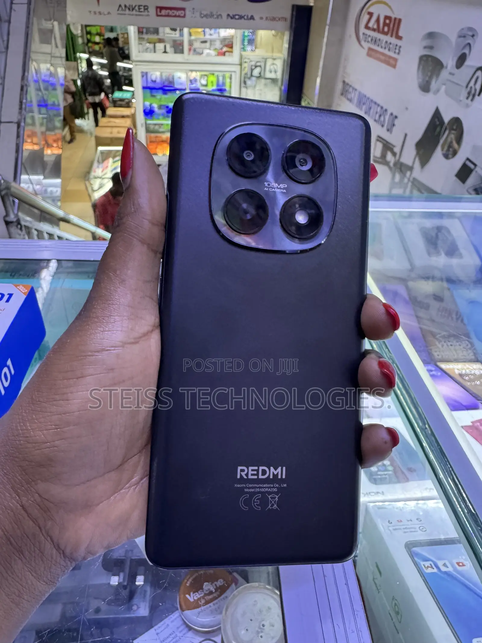 New Xiaomi Redmi Note 15 256 GB Black