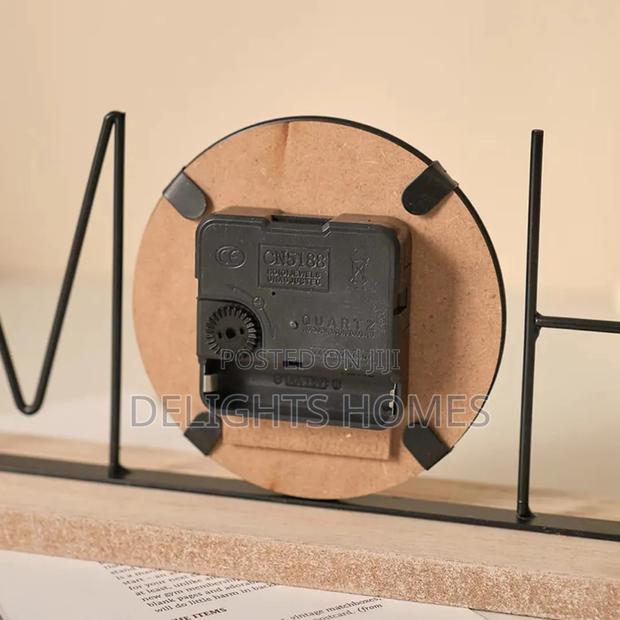 Handmade Creative Tv Cabinet Clock_cu - thumbnail 3