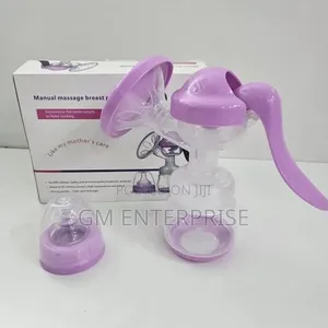 Manual Breast Pump With Milk Bottle