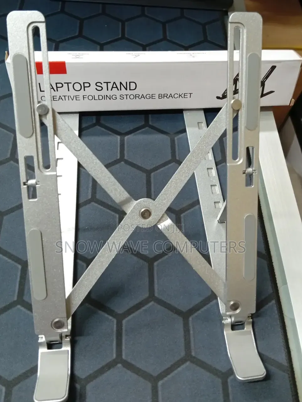 Foldable Laptop Stand Metallic Laptop Stand