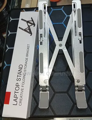 Foldable Laptop Stand Metallic Laptop Stand