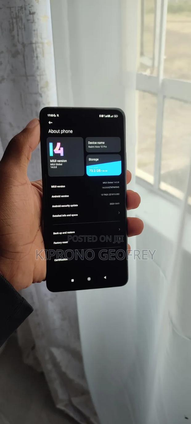 Xiaomi Redmi Note 10 Pro 128 GB Black - thumbnail 7