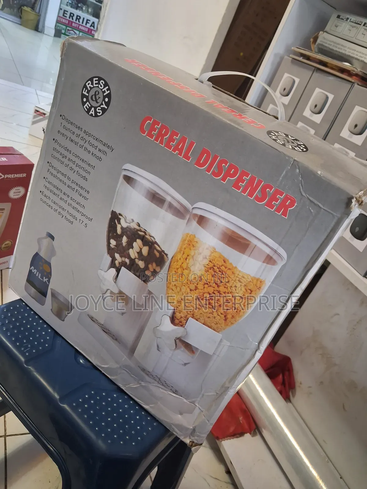 Double Cereal Dispenser