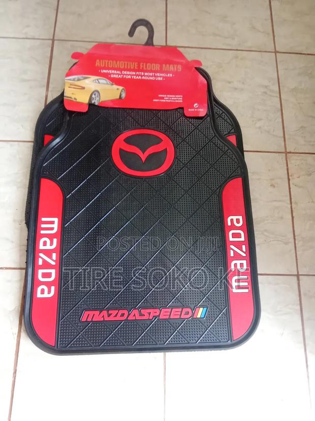 Mazda 5pcs Heavy Duty Branded Universal Car Floor Mat - thumbnail 2