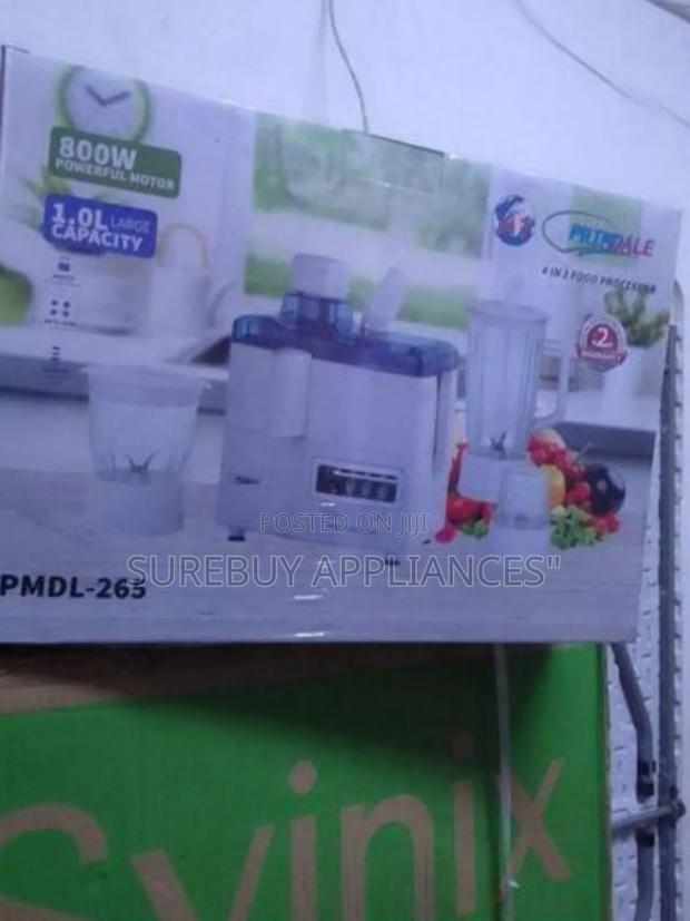 4 in 1 Juicer -Blender-Grinder and Mill Food Processor