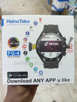 Hainoteko Fg4 Android Smart Watch for Men