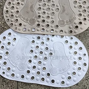 *Bathroom Antislip Mat With Footprints 
Non Slip
