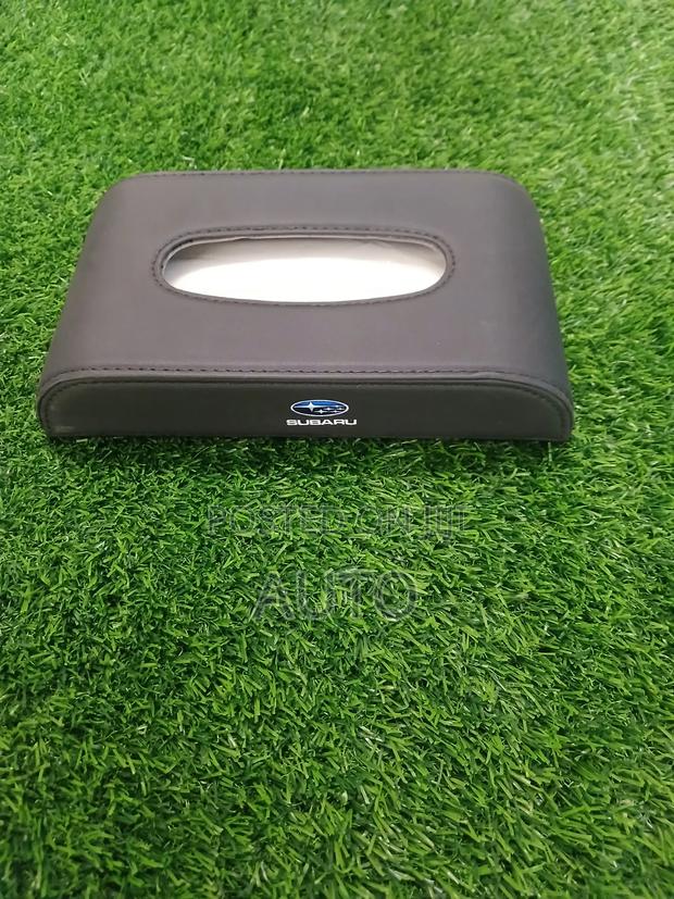Subaru Car Tissue Holder – Branded Luxury Serviette Box Organizer