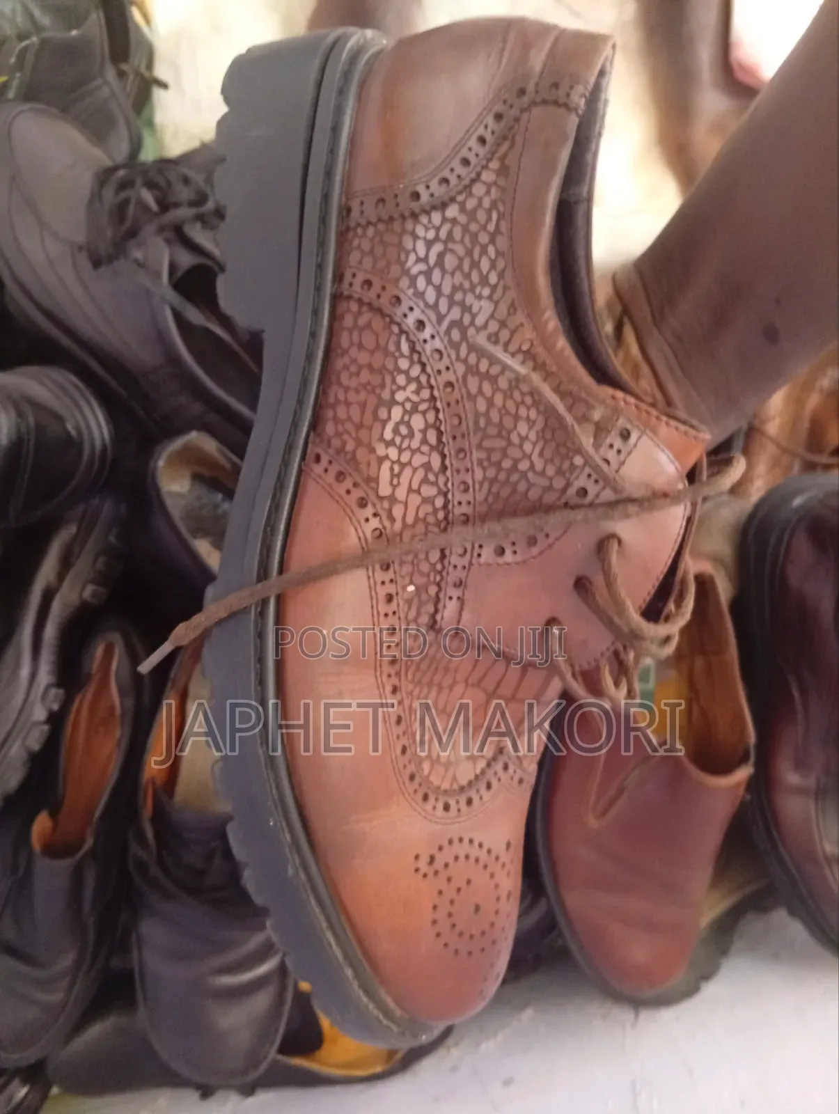 Tan Mtumba Size 45