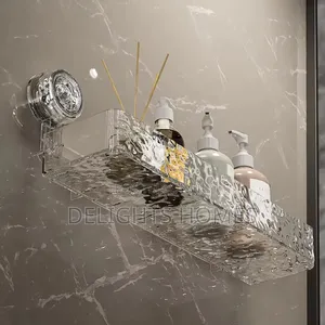 Suction Cup Bathroom Storage Rack_car