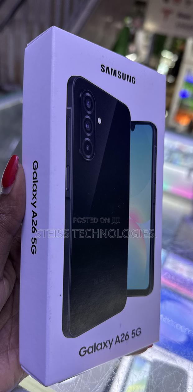New Samsung Galaxy A26 256 GB Black - thumbnail 3