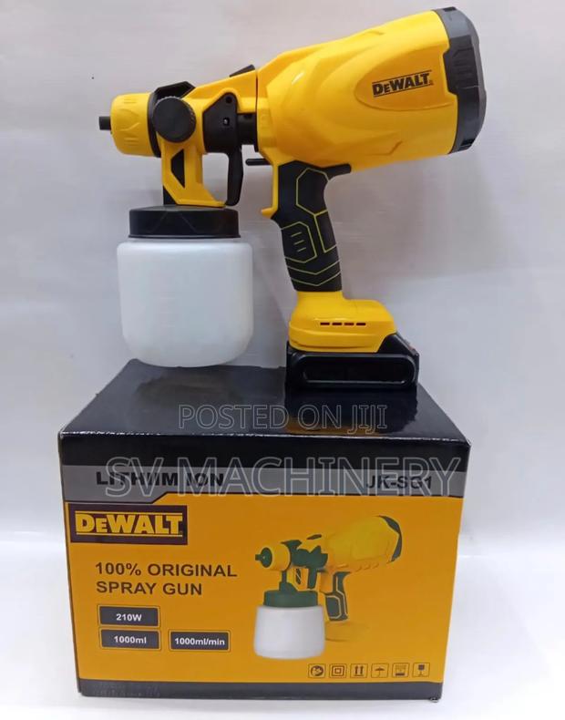 Heavy Duty Dewalt Cordless Spray Gun
