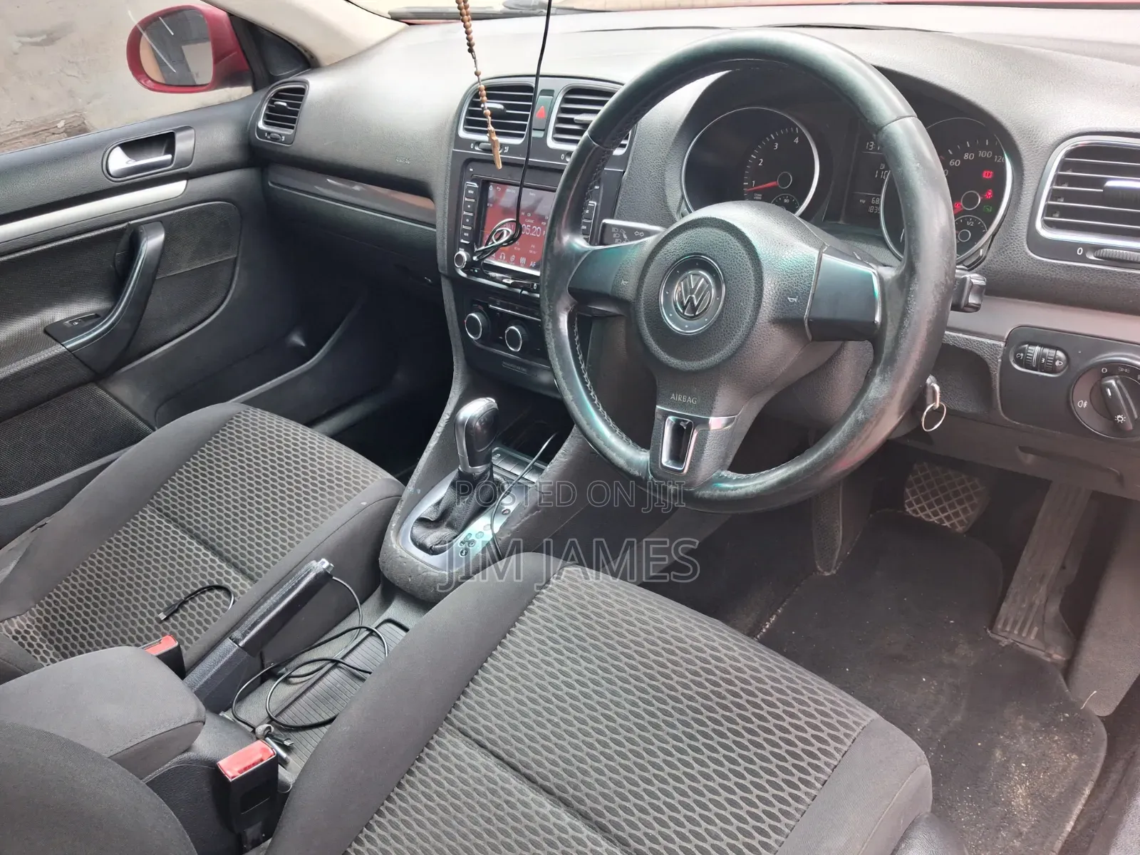 Volkswagen Golf Variant 2011 Red