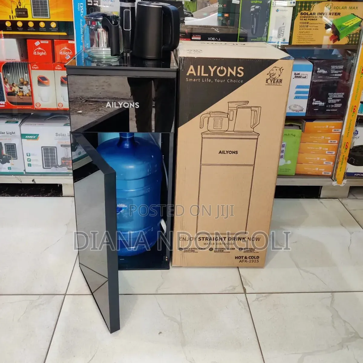 *Ailyons Bottom Load Water*