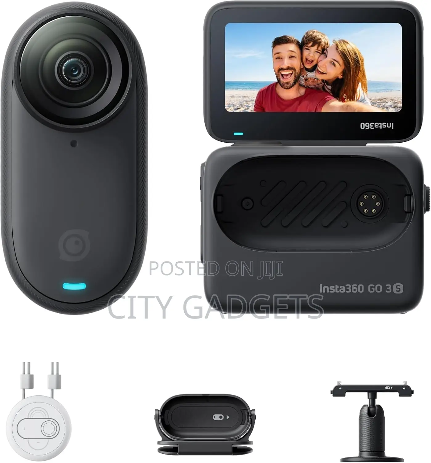 Insta360 Go 3s - 128 Gb Black Tiny Portable Vlogging Camera