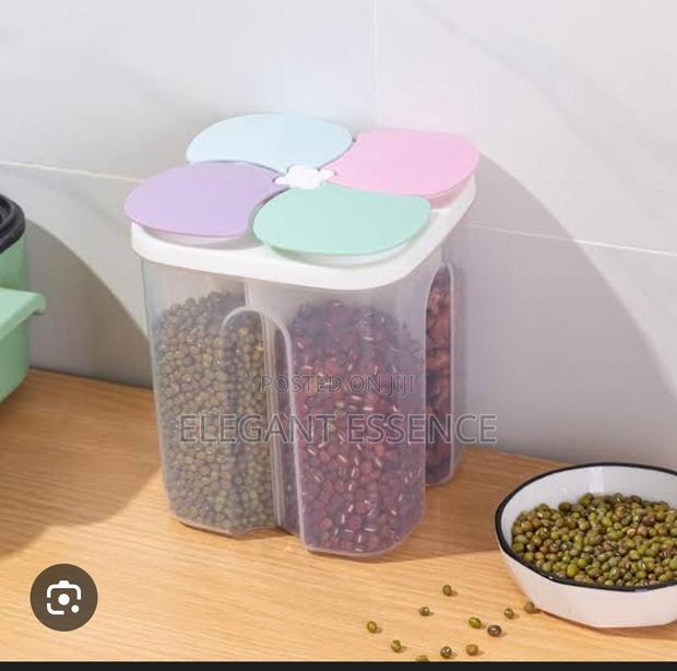 4 Partition Cereal Container - thumbnail 2
