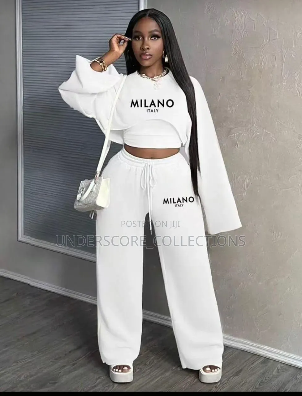 Two Piece Girlie Croppie Tracksuit