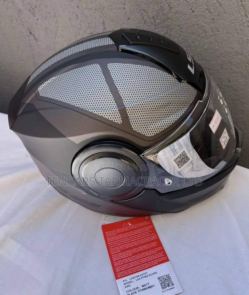 Motorcycle Helmet Ls2 Scobe Flip Up Ece 20.05