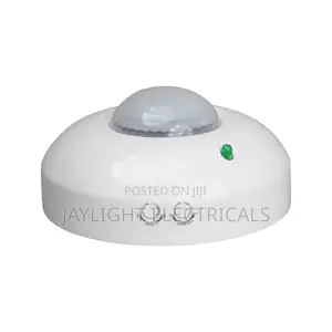 Pir Motion Sensor Light Switch Infrared Ceiling Detection 360 Angle