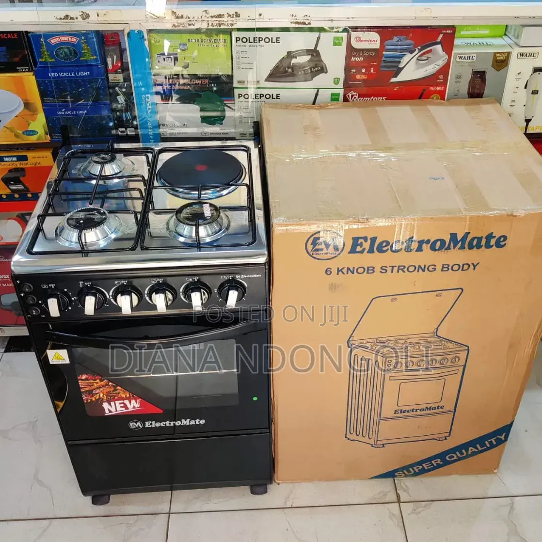 *Electromate Standing Cooker 50cm*50cm