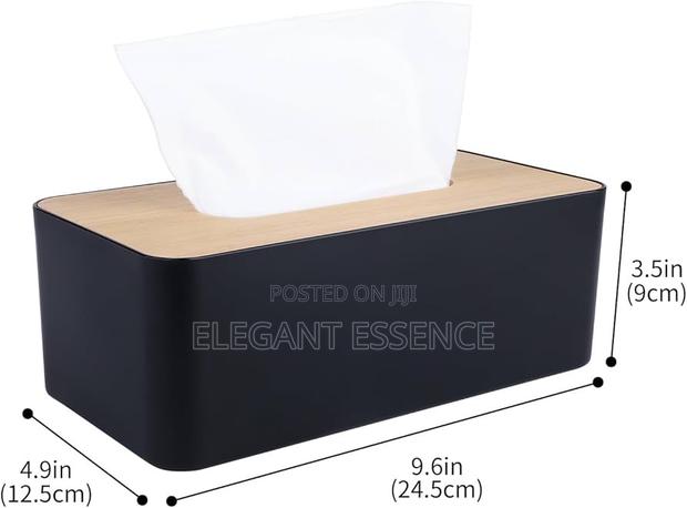 Bamboo Cover Serviet Holder - thumbnail 3