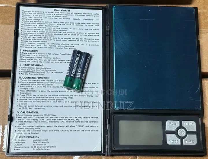 Mini Notebook Weighing Scale Machine/500g Weighing Mini Scale