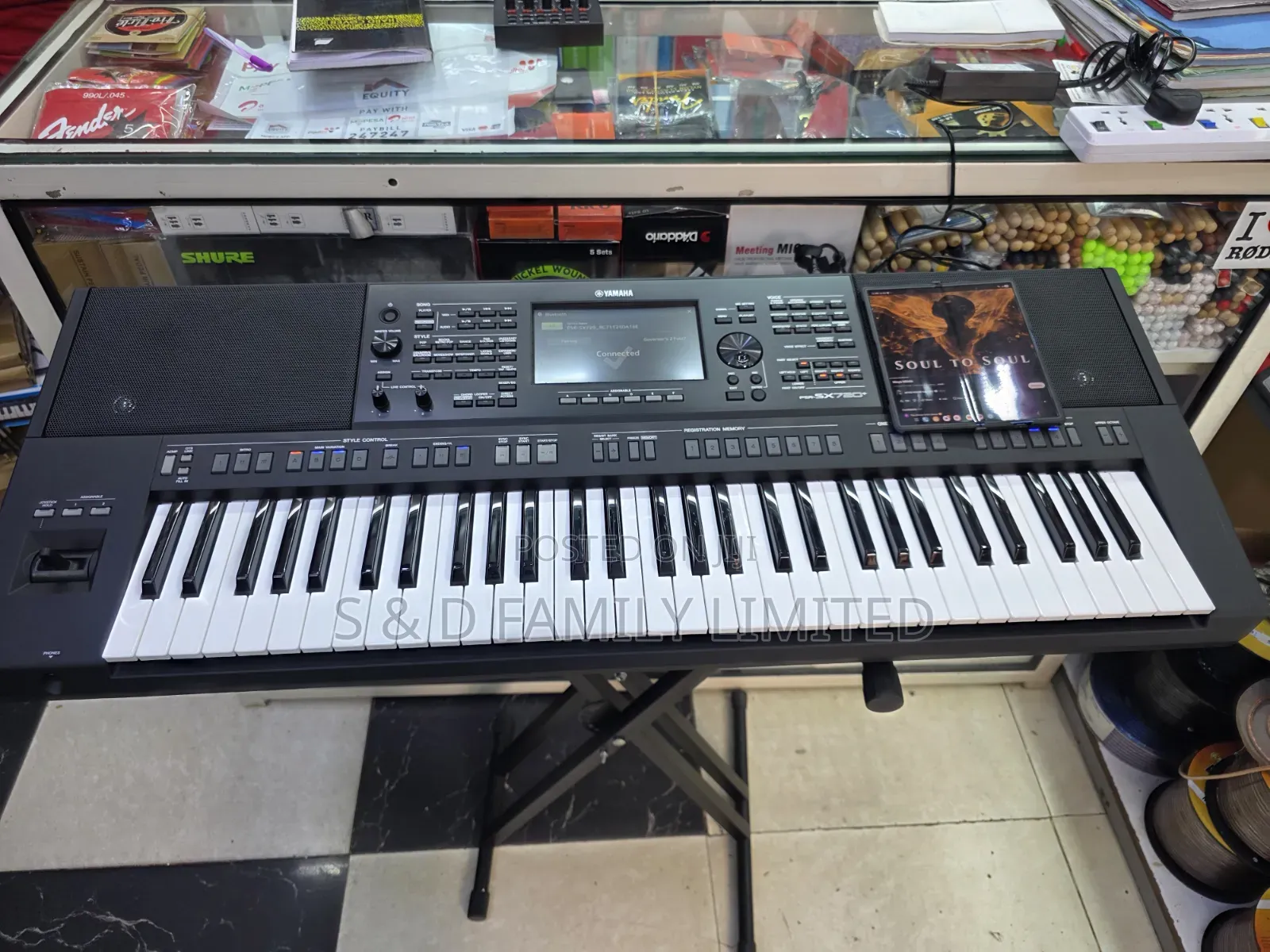 Yamaha PSR-Sx720+ Keyboard