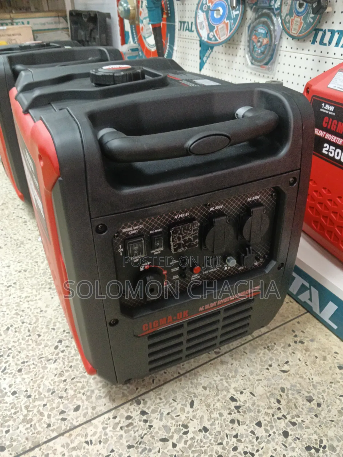 Cigma 5kva Silent Gasoline Inverter Generator 6000i Usb Charging