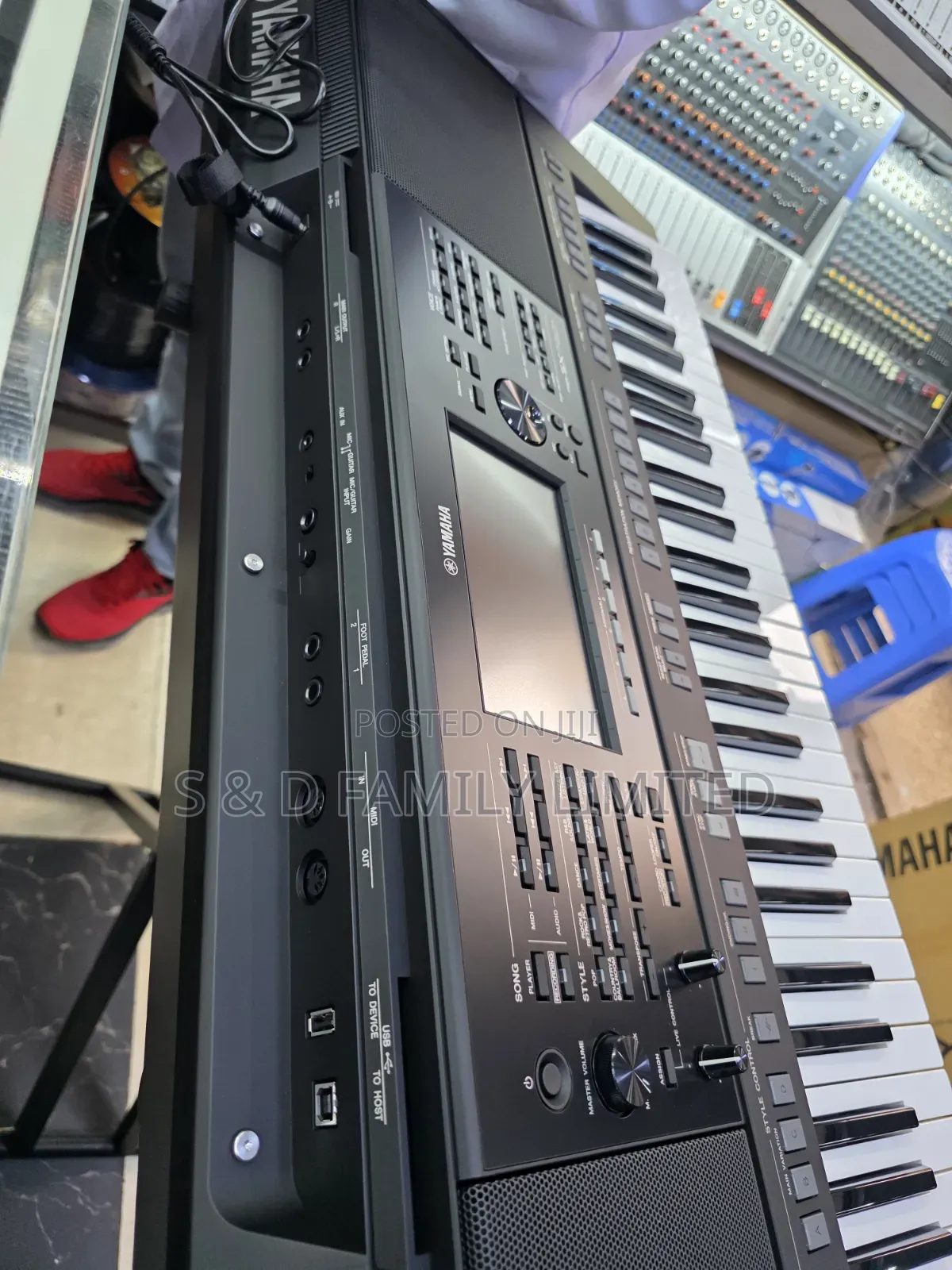 Yamaha PSR-Sx720+ Keyboard