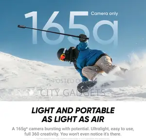 Insta360 X4 Air - Lightweight 165g 360 Camera