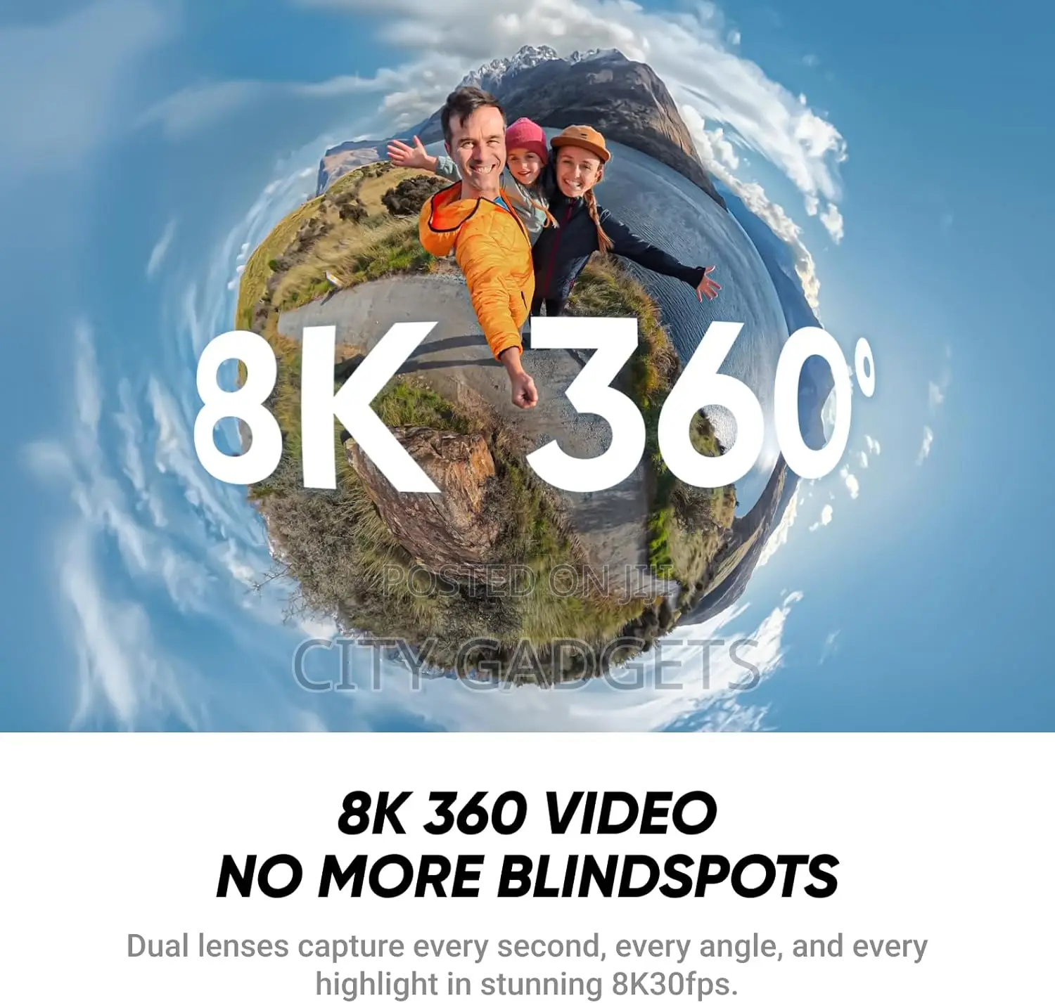 Insta360 X4 Air - Lightweight 165g 360 Camera