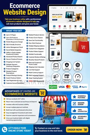Ecommerce Website Design Offer