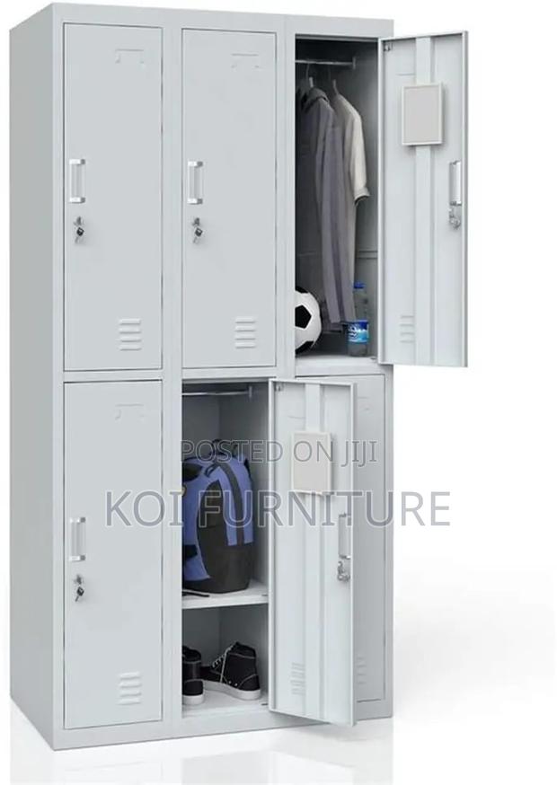 Office Cabinet; Six Locker Larger Strong Executive Office Cabinet - thumbnail 3
