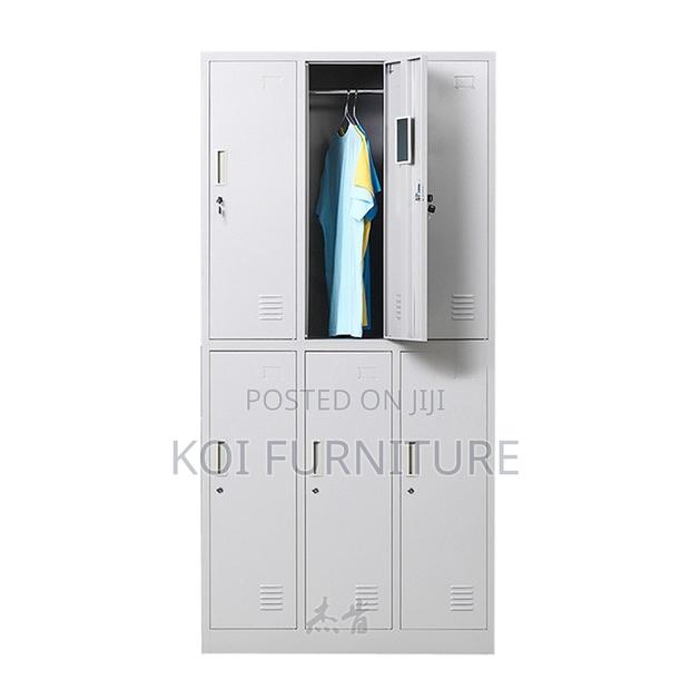 Office Cabinet; Six Locker Larger Strong Executive Office Cabinet - thumbnail 4