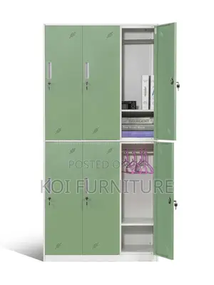 Office Cabinet; Six Locker Larger Strong Executive Office Cabinet