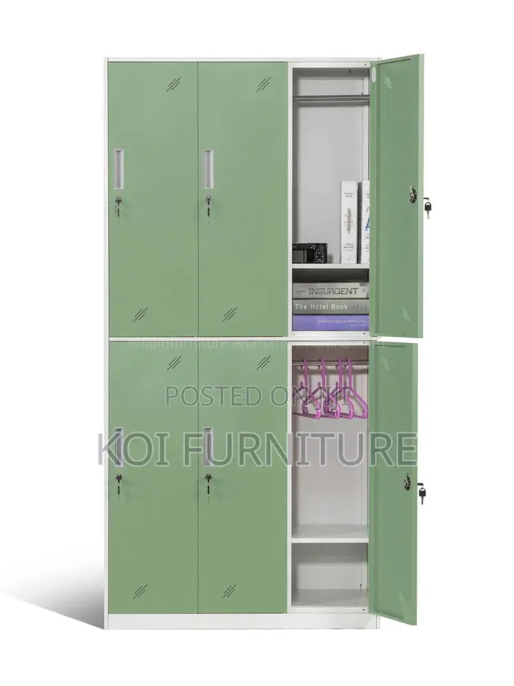 Office Cabinet; Six Locker Larger Strong Executive Office Cabinet