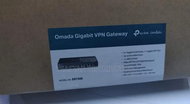 Tp-Link Omada Gigabit VPN Gateway Er7206