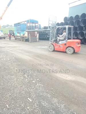 Heavy Lifting at Cranes, Forklifts<> Available