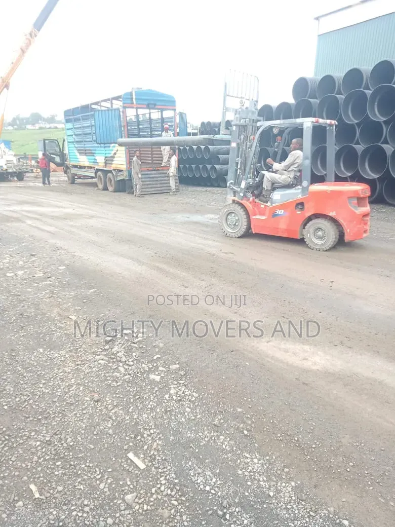 Heavy Lifting at Cranes, Forklifts<> Available