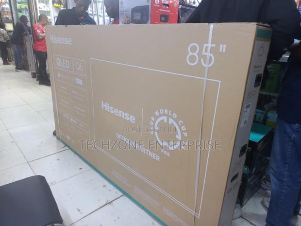 Hisense Flameless 85′′ Qled Q6 Smart Tv 