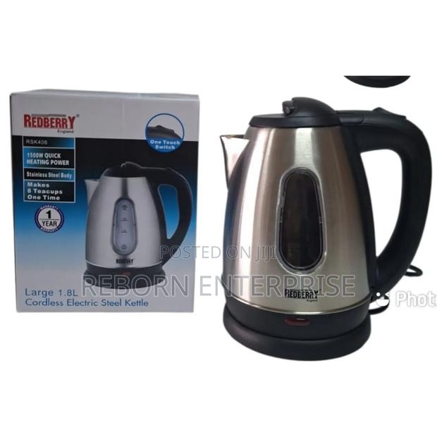 Electric Kettle Heavy Duty Stainless Steel Kettle - main view