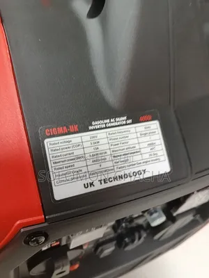 Cigma-Uk 4kva 4000i Silent Inverter Generator With Electric Start