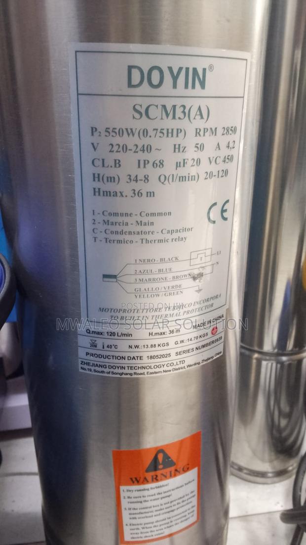 Doyin 0.75hp (550w) - thumbnail 2