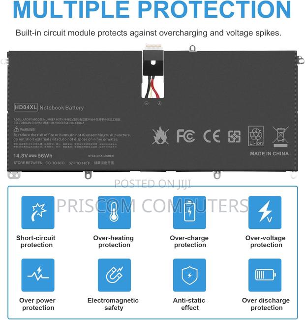 Hp Spectre Xt 13 (Hd04xl) Internal Battery