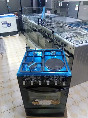 Roch 50×55 Standing Cooker 3 Gas + 1 Electric Plate