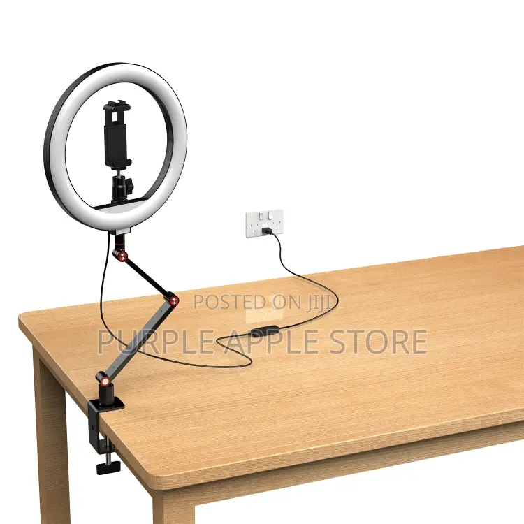 Fl20 10” Ring Light – Foldable Portable With Stand and Phone Holder
